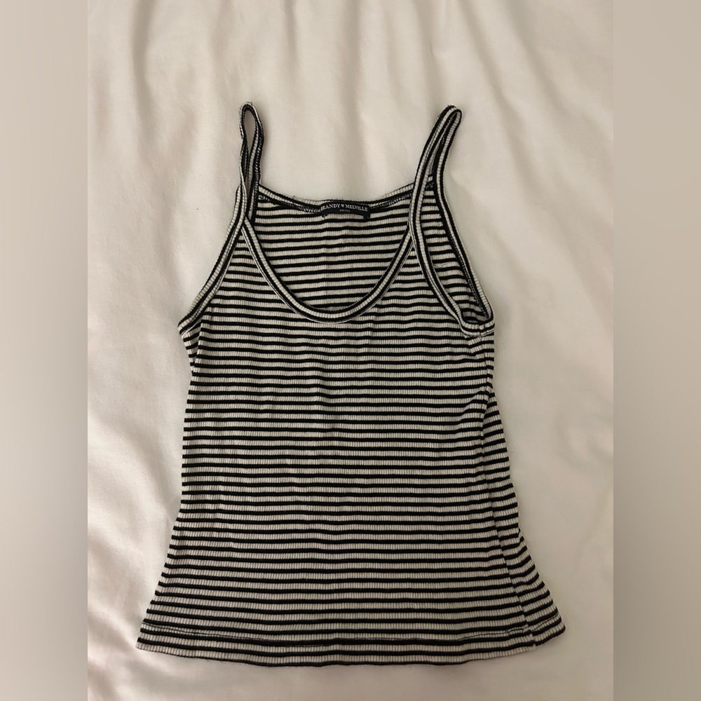 Brandy Melville Striped Crop Top